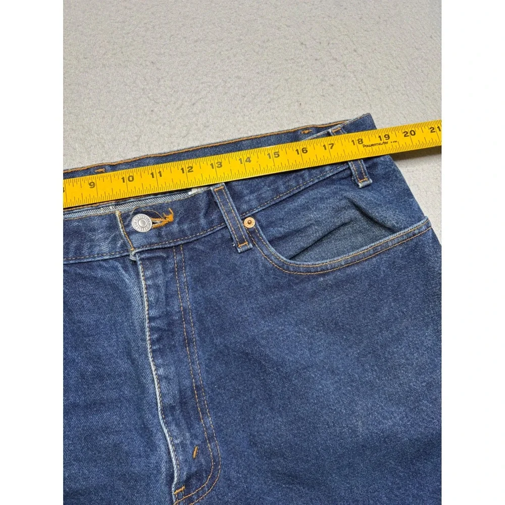 Levi's 550 Jeans Mens 38x32 Blue Relaxed Fit Tapered Leg Vintage 90s Made in USA